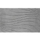 Tapis de salle de bain marrakesh anthracite 60 x 100 cm