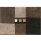Tapis de salle de bain merkur marron 70 x 120 cm