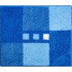 Tapis de salle de bain merkur bleu 50 x 60 cm