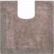 Tapis de salle de bain primo marron contour wc 55 x 55 cm