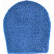 Tapis de salle de bain lex bleu housse pour abattant wc 47 x 50 cm