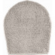 Tapis de salle de bain lex beige housse pour abattant wc 47 x 50 cm
