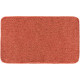 Tapis de salle de bain lex orange 50 x 80 cm