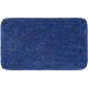 Tapis de salle de bain lex bleu 50 x 80 cm