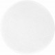 Tapis de salle de bain lex blanc rond 80 cm