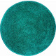 Tapis de salle de bain lex turquoise rons 80 cm