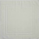 Tapis de salle de bain pavia naturel  60x60