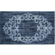 Tapis de salle de bain classique anthracite 60x100