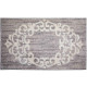 Tapis de salle de bain classique beige 60x100