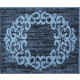 Tapis de salle de bain classique anthracite 50x60
