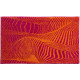 Tapis de salle de bain karim 13 orange 60 x 100 cm
