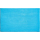 Tapis de salle de bain riffle turquoise 70 x 120 cm