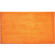 Tapis de salle de bain riffle orange 70 x 120 cm
