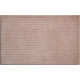 Tapis de salle de bain riffle chocolat 70 x 120 cm