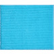 Tapis de salle de bain riffle turquoise 50 x 60 cm