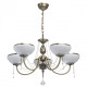 Suspension laiton classic 5 ampoules 88 cm