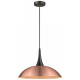Suspension cuivre chichester 1 lumières