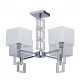 Suspension chromée megapolis 4 ampoules 47 cm
