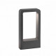 Balise de jardin gris fonce das h30 cm