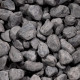 Pack 1 m² - galet galet noir / gris qualité supérieure 40-60 mm (5 sacs = 100kg)