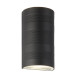 Applique led outdoor, en aluminium et verre, noir