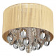 Plafonnier chromé elegance 5 ampoules 33 cm