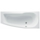 Cleargreen baignoire-douche asymétrique ecocurve r16 170x75x50 cm lucite®