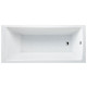Cleargreen baignoire à  encastrer sustain r7 180x80 blanc