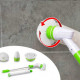Balai brosse de nettoyage à tête rotative quick'lean Sourcidys 