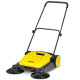 Balayeuse karcher s650 2en1 mecanique pour déchets secs et humides 3 brosses bac 16 litres surface de travail 1800m2/h