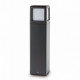 Balise de jardin gris foncé cartago 1 ampoule