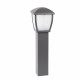 Balise de jardin gris foncé wilma 1 ampoule