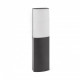 Balise de jardin grise datna 1 ampoule