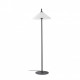 Lampadaire de jardin gris hue 1 ampoule