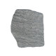 Pas japonais grès cérame effet pierre grise l.42 x l.36 x ep.2 cm (lot de 5)