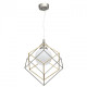 Suspension argentée neoclassic   150 cm