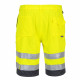 Bermuda haute visibilité hivis poly-coton portwest