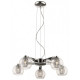 Suspension chrome liverpool 5 lumières