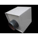 Boite à eau alu 400x400x400 - RAL 7036 Gris Platine 