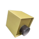 Boite à eau zinc 190x190x190 - Zinc or 