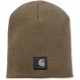 Bonnet tricoté carhartt knit hat - couleur au choix Taupe