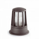 Borne de jardin gris foncé surat 1 ampoule