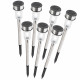 Borne solaire inox 34 cm, les 7 bornes