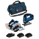 Bosch kit bk2022bag (gks 18v-57-2 gst 18v-125 b 2 x 4,0 ah procore gal18v-40 hdbag)