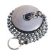 Bouchon inox évier de rechange diamètre 47 mm + chaînette 450 mm + anneau wirquin
