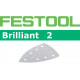 Abrasifs FESTOOL STF DELTA/7 - Grain P220 - Boite de 100 - 492800