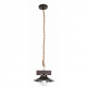 Suspension rouille nudos 1 ampoule