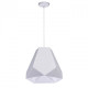 Suspension blanche loft 1 ampoule 170 cm