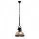 Suspension noire megapolis 1 ampoule 135 cm