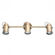 Spot laiton industrial 3 ampoules 15 cm